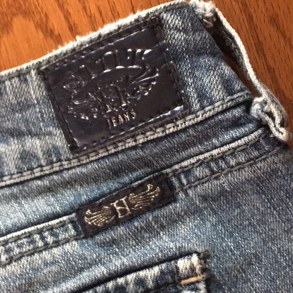 Hint Jean Shorts Sz 11 - Picture 3 of 4